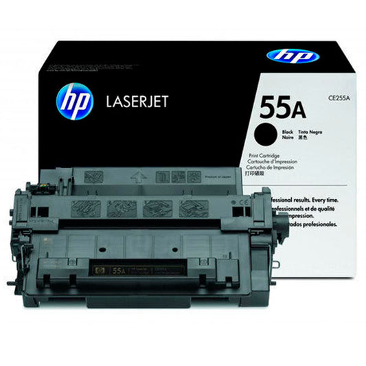 TONER HP 55A CE255A NEGRO LASERJET P3015dn/M521dn/M525dn/M525f (6 000 PAG)
