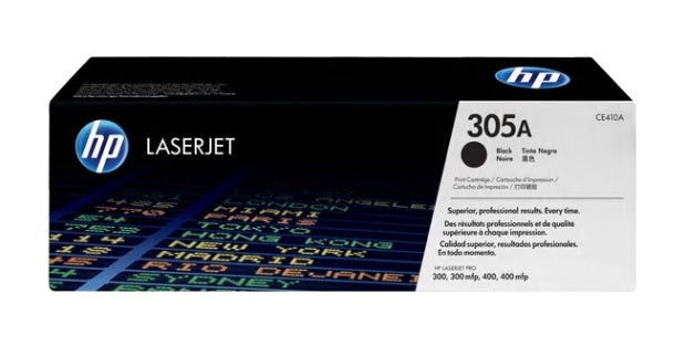 TONER HP 305A CE410A (OPEN BOX) NEGRO LASERJET PRO M451/M475 (2 200 PAG)