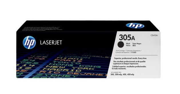 TONER HP 305A CE410A NEGRO LASERJET PRO M451/M475 (2 200 PAG)