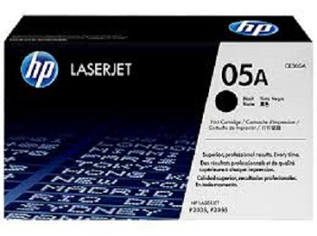 TONER HP 05A CE505A NEGRO LASERJET P2035/2035n/P2055dn (2 300 PAG)