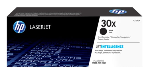 TONER HP 30X CF230X NEGRO LASERJET PRO M203dn/M203dw/M227fdw/M227sdn (3 500 PAG)