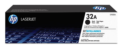 TAMBOR DE IMAGEN HP 32A CF232A NEGRO LASERJET PRO M203dn/M203dw/M227fdw/M227sdn (23 000 PAG)