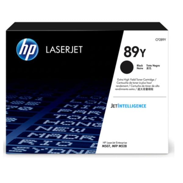 TONER HP 89Y CF289Y NEGRO LASERJET M507/M528 (20 000 PAG)