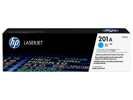 TONER HP 201A CF401A CYAN LASERJET PRO M252Dw/M277Dw (1 400 PAG)
