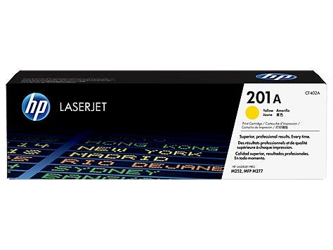 TONER HP 201A CF402A AMARILLO LASERJET PRO M252Dw/M277dw (1 400 PAG)