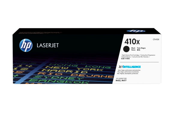TONER HP 410X CF410X NEGRO LASERJET PRO M452dn/M452dnw/M477fdn ALTO RENDIMIENTO (6 500 PAG)