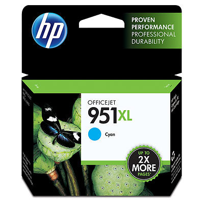 TINTA HP 951 XL CN046AL CYAN OFFICEJET 8100/8600 ALTO RENDIMIENTO (1 500 PAG)