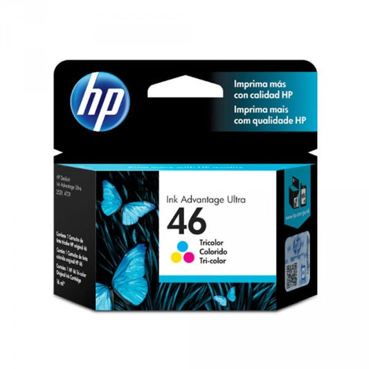 TINTA HP 46 CZ638AL TRICOLOR INK ADVANTAGE ULTRA 2529/4729/2029 (750 PAG)