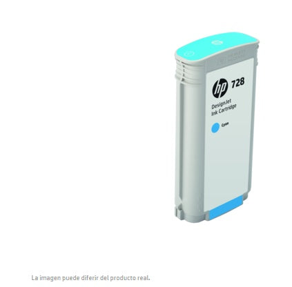 TINTA HP LF 728 F9J67A CYAN LF DESIGNJET T730/T830 130ML