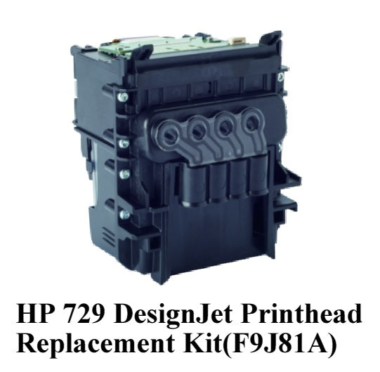 KIT DE REEMPLAZO DE CABEZAL DE IMPRESION HP 729 F9J81A DESIGNJET 729
