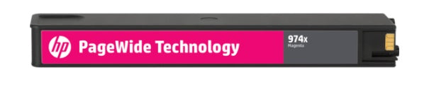 TINTA HP 974X L0S02AL MAGENTA PAGEWIDE PRO 477dw/452dw/552/577 ALTO RENDIMIENTO (7 000 PAG)