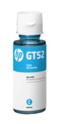 TINTA HP BOTE GT52 M0H54AL CIAN DESKJET GT5820/GT5810 70ML (8 000 PAG)