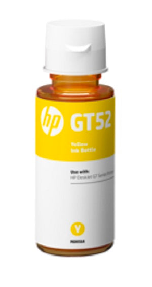 TINTA HP BOTE GT52 M0H56AL AMARILLO DESKJET GT5820/GT5810 70ML (8 000 PAG)