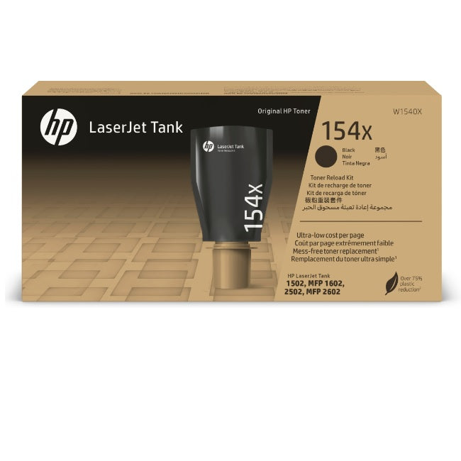 Toner HP 154X Negro LaserJet Tank MFP 2602SDW / 1602W (5 000 páginas)