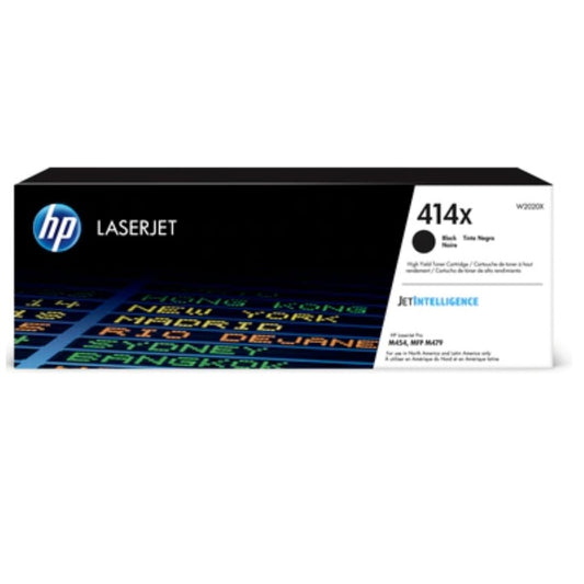 TONER HP 414X W2020X NEGRO LASERJET M454 / M479 / M480F (7 500 PAG)