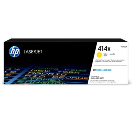 TONER HP 414X W2022X AMARILLO LASERJET M454 / M479 / M480F (6 000 PAG)