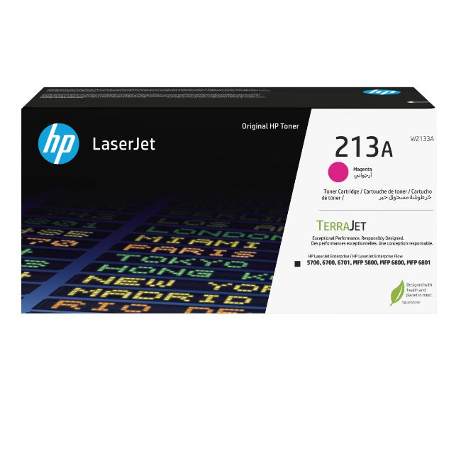 Tóner HP 213A W2133A Magenta LaserJet Enterprise 5700DN / MFP 5800 (3 000 Páginas)