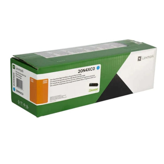 TONER LEXMARK 20N4XC0 CIAN CS431DW / CX431ADW (6 700 PAG)