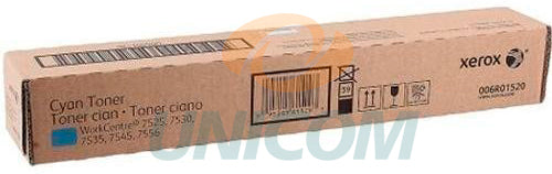 TONER XEROX 006R01520 CIAN (15 000 PAG) WC 7525/7530/7535/7545/7556 - 7830/7835/7845/7855 - 7970 - 7836