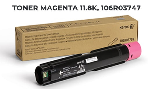 TONER XEROX 106R03747 MAGENTA VERSALINK C7020/C7025/C7030 (11 800 PAG)