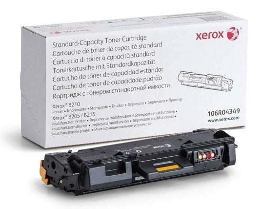 TONER XEROX 106R04349 NEGRO B210 B205 B215 DUAL CAPACIDAD ESTANDAR 6000 PAGINAS