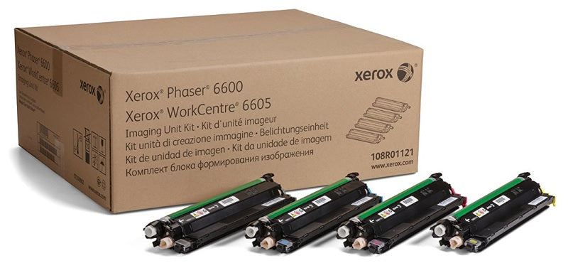UNIDAD DE IMAGEN XEROX 108R01121 4 COLORES (C M Y K) VERSALINK C400/C405/ Y PASHER 6600/WC 6605/6655 (60 000 PAG)