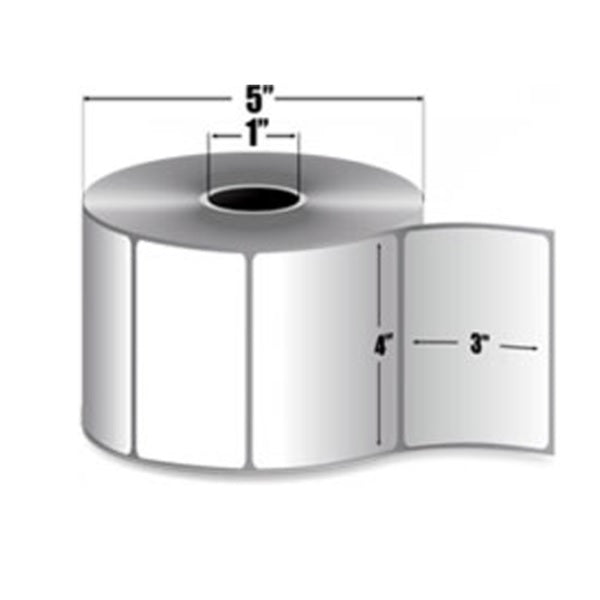 Etiqueta Zebra TT Transferencia Termica 4in X3in Z-Perform 2000T Centro 1in 1 Rollo 10005852