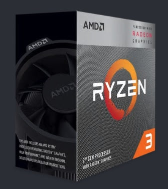 Procesador AMD Ryzen 3 3200G con disipador y graficos socket AM4 4Core 3.5Ghz 65w Zen+
