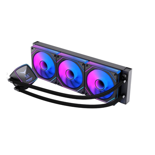 Enfriamiento Liquido Naceb Boreal 360MM para pantalla digital ARGB NA-0656N color Negro