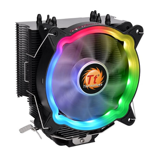 DISIPADOR THERMALTAKE UX200 SE ARGB AIRCOOLER LGA 1700/1200/1156/1155/1151/1150 AMD AM5/AM4/FM2/FM1/AM3+/AM3/AM2+/AM2