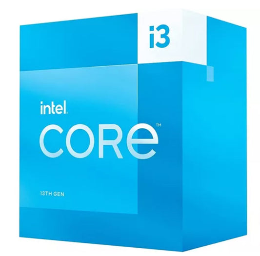 Procesador Intel Core i3-13100 con disipador y graficos LGA 1700 13a Gen 4Core 3.4GHz 60w