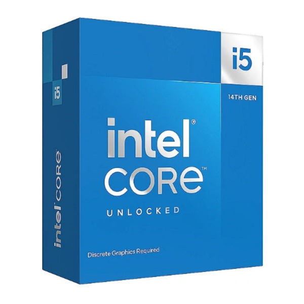Procesador Intel Core i5-14600KF sin disipador y graficos LGA 1700 14a Gen 14Core 3.5Ghz 125w