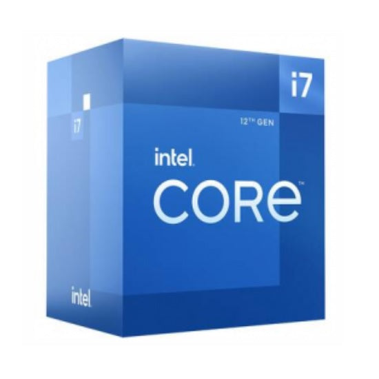 Procesador Intel Core i7-12700 con disipador y graficos LGA 1700 12a Gen 12Core 2.1Ghz 65w