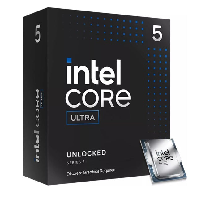 Procesador Intel Core Ultra 5-245KF iA sin disipador y sin graficos LGA 1851 series 2 14Core 3.6Ghz 125w