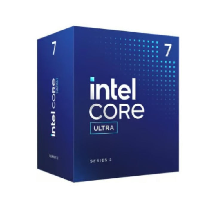 Procesador Intel Core Ultra 7-265 con graficos con disipador LGA 1851 series 2 20Core 5.3Ghz 65w BX80768265