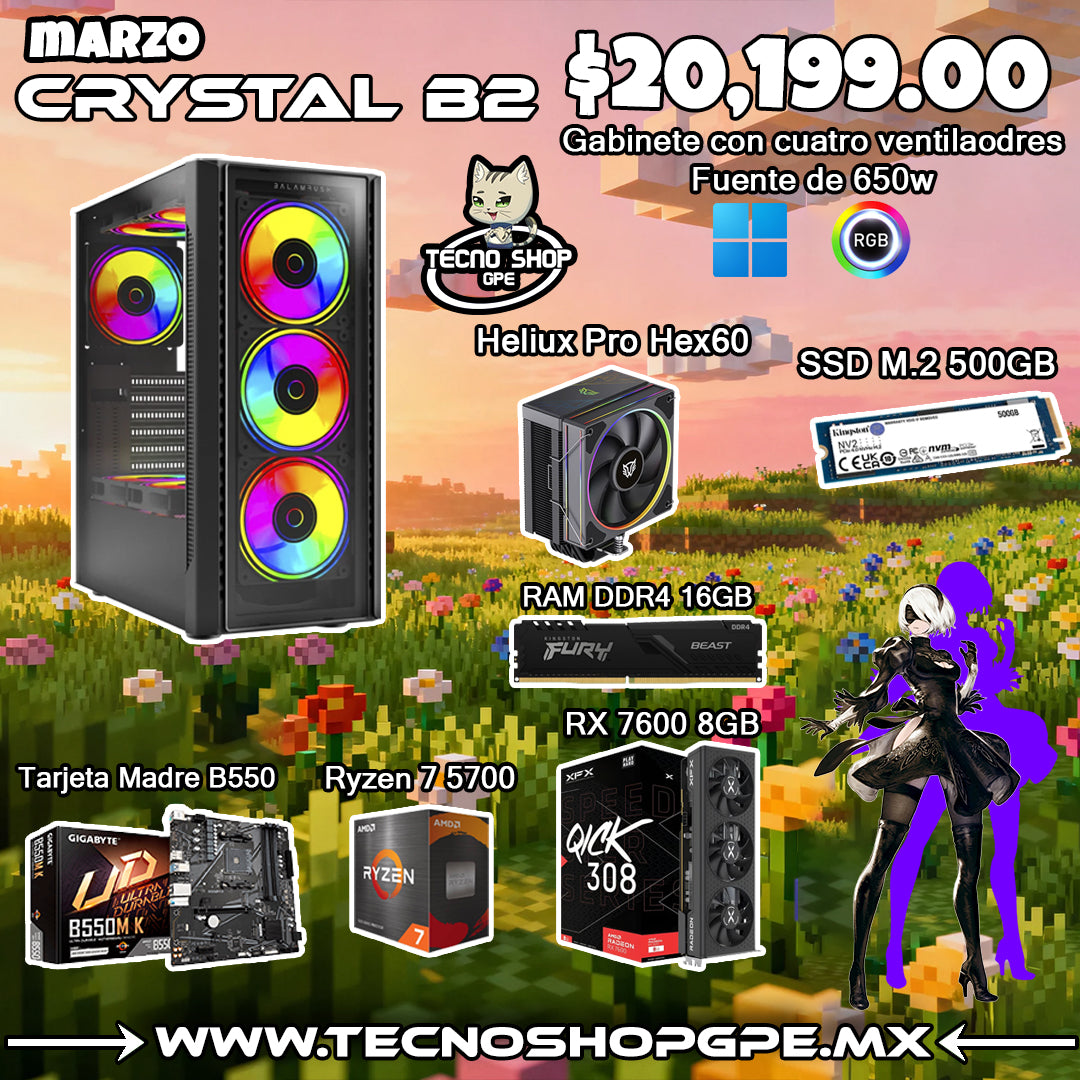 Crystal b2. tnd
