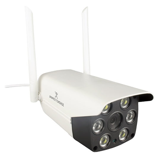 Camara IP exterior Perfect Choice FULL HD 1080P visualizacion remota P/ internet modelo PC-108191