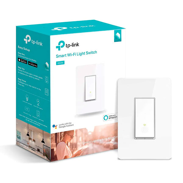 Contacto de luz inteligente (Smart Switch) TP-Link Kasa HS200 Wi-Fi 2.4GHz 802.11b/g/n indicador LED