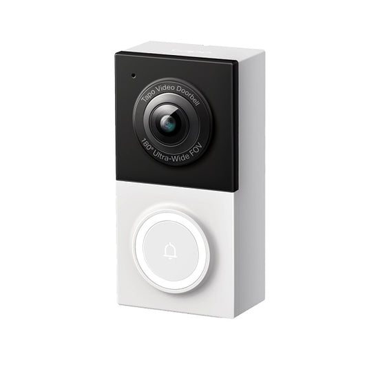 Timbre con cámara Wi-Fi TP-Link Tapo D130 IP65 resolución 2K 5MP visión nocturna a color incluye bocina de timbre audio 2-vías slot microSD
