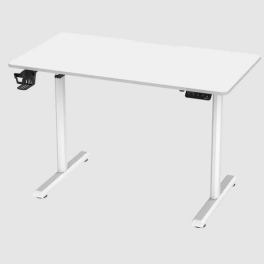 Escritorio de oficina Acteck Ergo Desk 1 ED717 Elite 110cm x 60cm Ajuste Electrico Altura Blanco