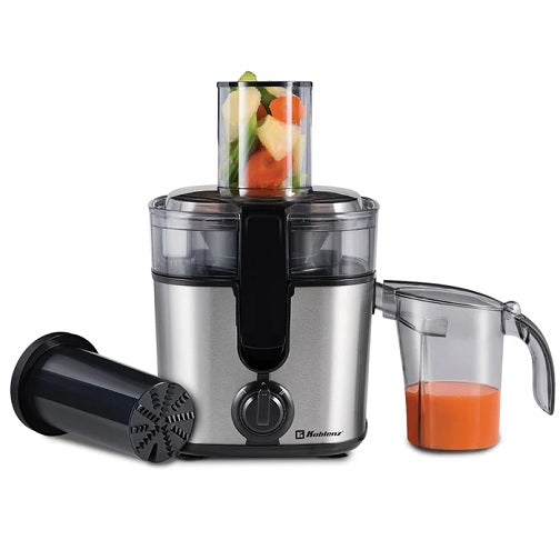 Extractor de jugos Koblenz JEKM-500 IN 2 velocidades cortador y colador acero inoxidable vaso de jugo 600ml separador con espuma 300W