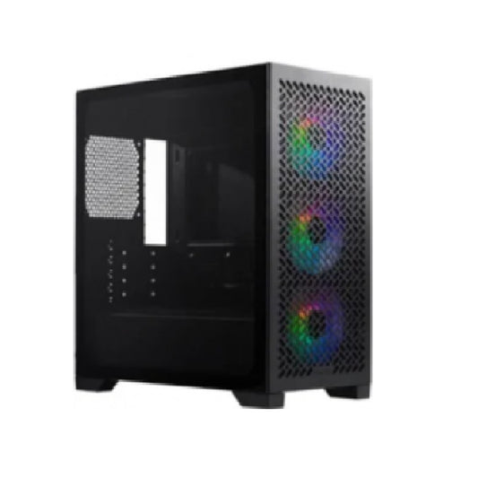 Gabinete Cooler Master CASE ELITE 302 Negro 1xUSB A 1xUSB C 1xAudioJack + 3FANx120mm Mini-ITX Micro ATX + MWE Gold V3 ATX 3.1 NO MODULAR Mini Tower