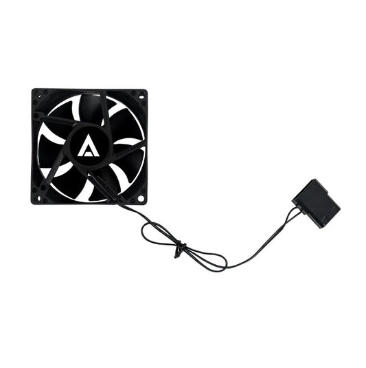 Ventilador Acteck para gabinete Polar EG VG80 80 mm silencioso 80x25mm 1800RPM Molex Negro