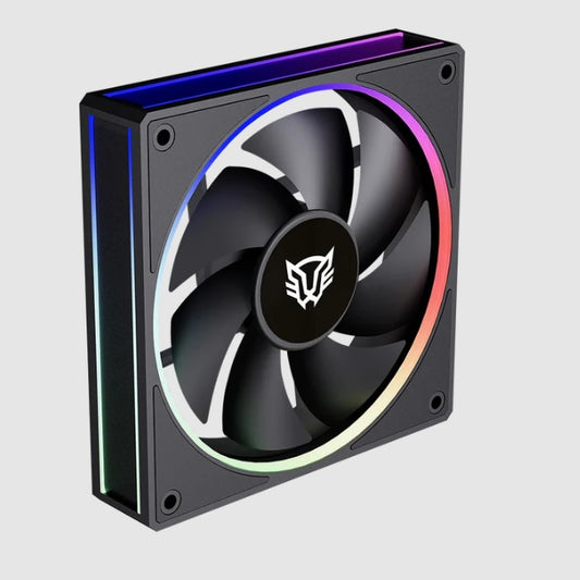 Ventilador Aspas Inversas Balam Rush Eolox Bora-R EXB85R Negro 120x120x25 600-1600 RPM ARGB