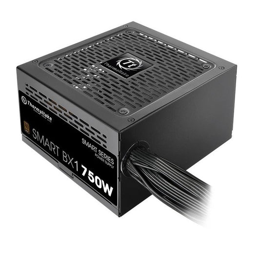 Fuente de poder Thermaltake 750W Smart BX1 80plus Bronze No Modular PS-SPD-0750NNFABU-4