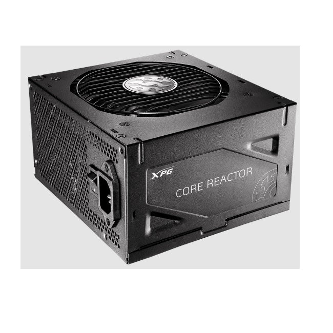 Fuente de Poder XPG 850W CORE REACTOR 80 Plus Gold FDB Rodamiento Hidraulico 6xPCIE 2xEPS 2400 RPM ATX 12V V2.52