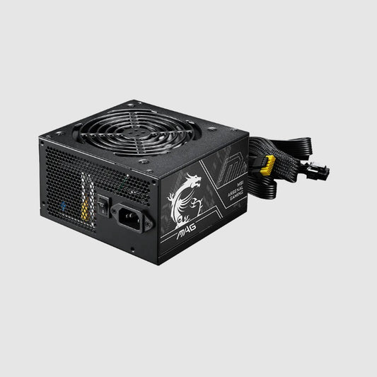 Fuente de Poder MSI 650W Bronze 80 Plus No Modular PCIE5 ATX Dimensiones 140mmx150mmx86mm