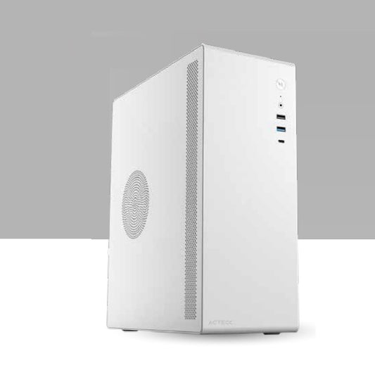 Gabinete Acteck Neuss Micro Torre GS485 Blanco AC-935159