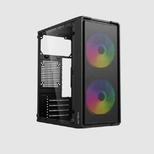 Gabinete Acteck Doom Ultra Mesh GI750M Negro Fuente 500W Micro Torre AC-943772