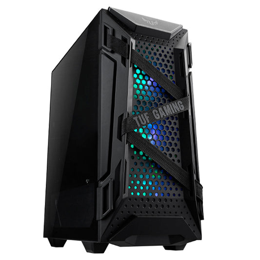 Gabinete ASUS TUF Gaming GT301 RGB Negro 120mm 3*Fan 120mm GT301/BLK/ARGB Fan